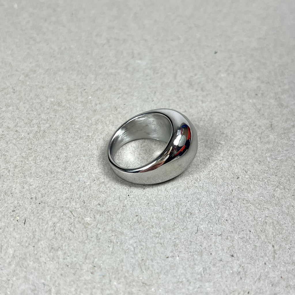 Bubble ring sølv