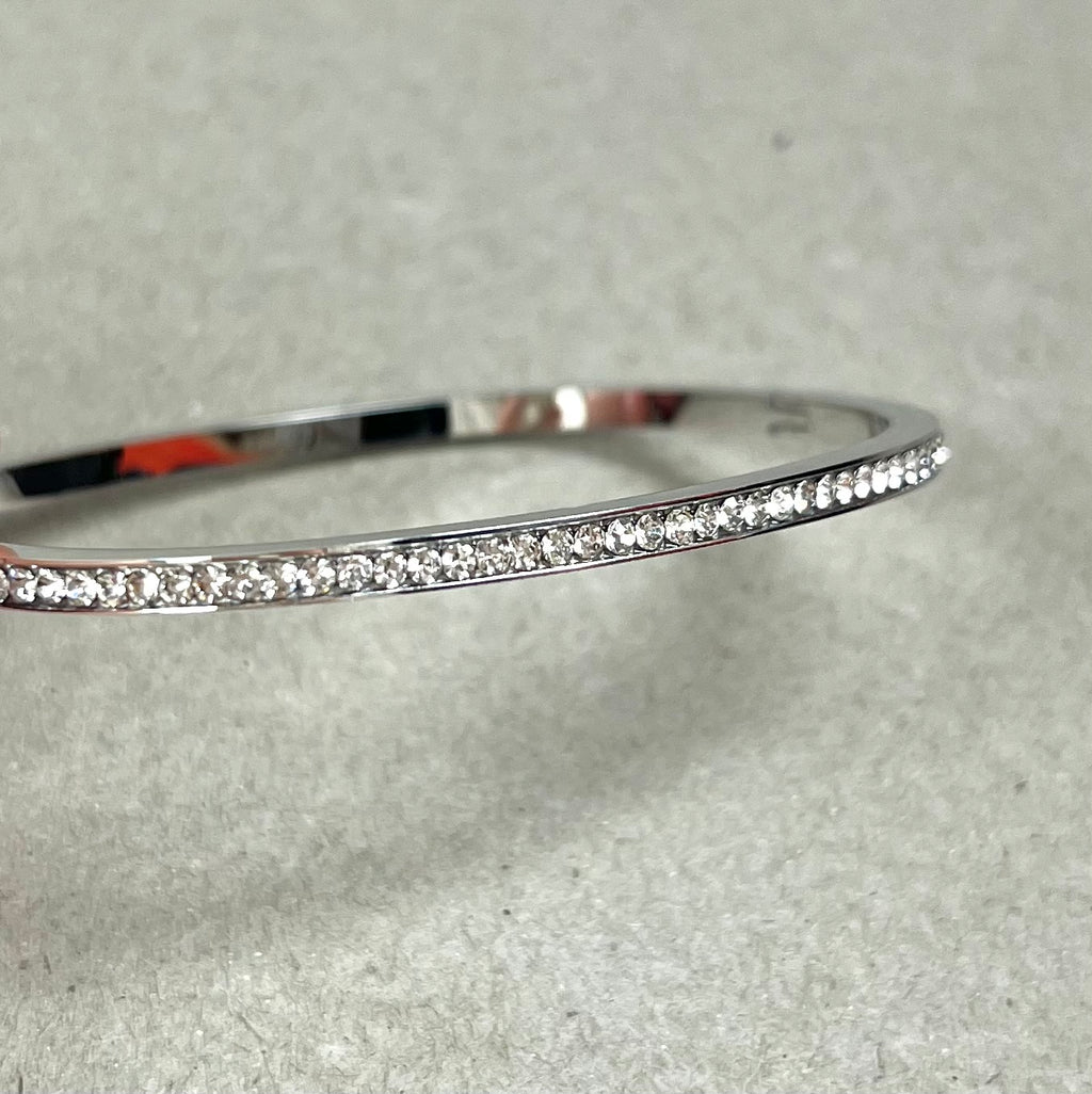 Rhinestone armbånd guld