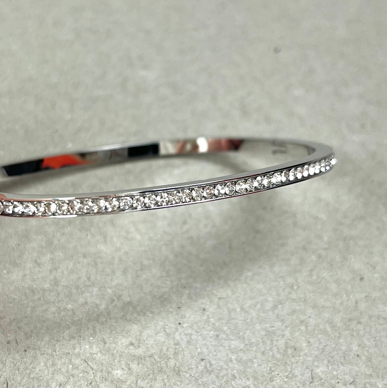 Rhinestone armbånd guld