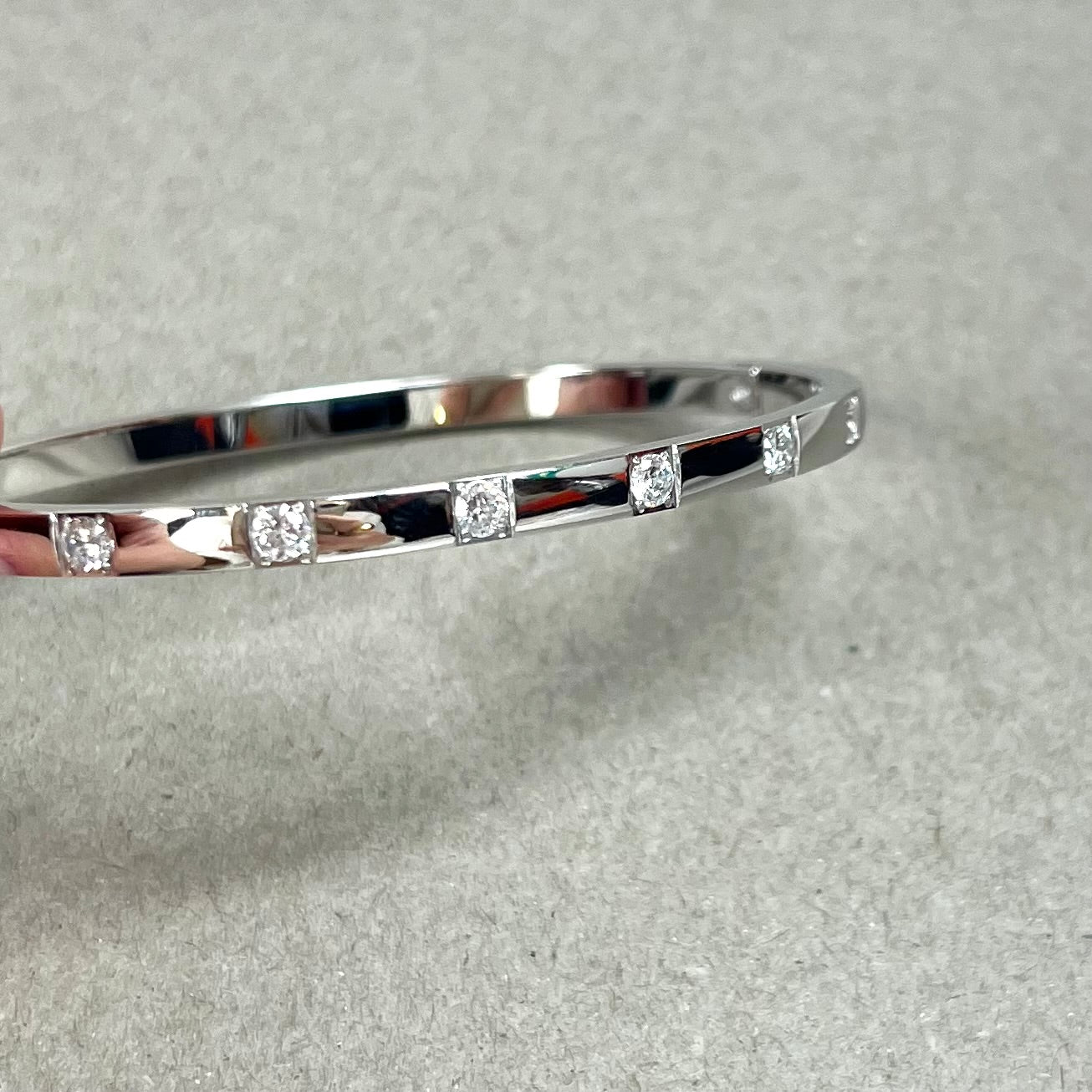 Rhinestone armbånd guld