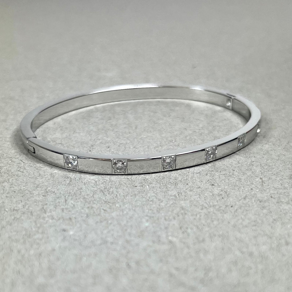 Rhinestone armbånd guld